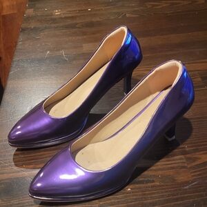Shimmering Purple Women's Heels